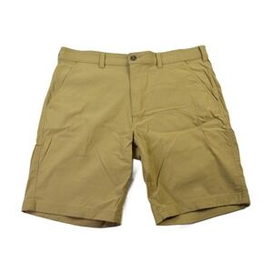 Eddie Bauer Travex Men's Size 38 Khaki Nylon Spandex Outdoor Hiking Shorts